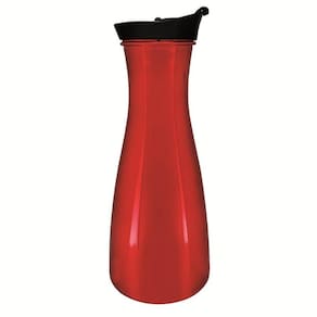 Garrafa de Vidro Mirror Silver Vermelha 1Litro - Vitrizi