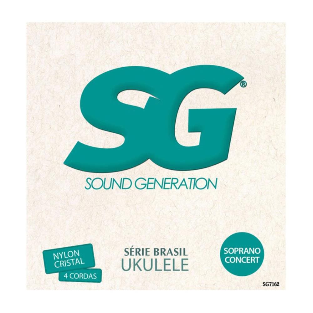 Encordoamento Nylon SG Para Ukulele Soprano-Concert