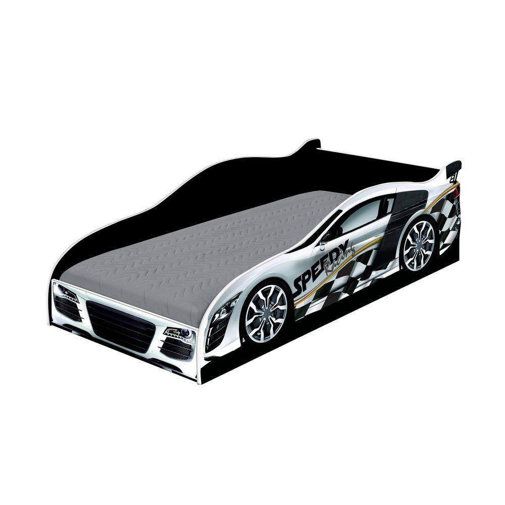 Cama Carro Drift Infantil Azul - JeA Móveis