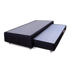 Cama Box Solteirão + Colchão Auxiliar Espuma D28 Bicama BF Colchões 97x203x37cm
