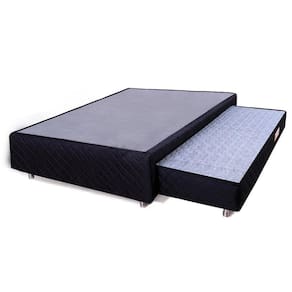 Cama Box Casal + Colchão Auxiliar Espuma D28 Bicama BF Colchões 138x188x37cm