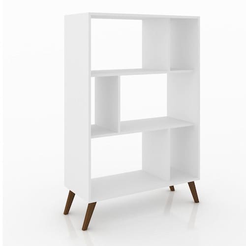 Estante para livros MovelBento RT3015 Retrô com 6 Nichos e Pés de plástico é boa?