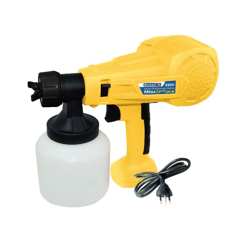 Pistola de Pintura/Pulverização Elétrica 350W 127V Ferrari