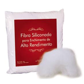 Fibra Siliconada para Enchimento de Almofadas 1 Kg