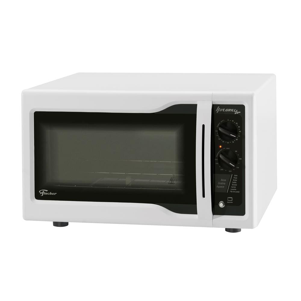 Forno Elétrico Fischer 44L Hot Grill Line com 1750w de Potência Branco - 44 Litros - 220V