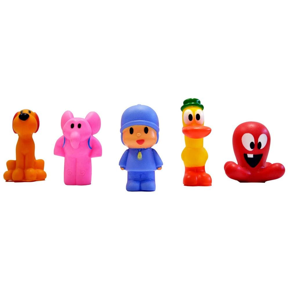 Boneco Pocoyo Pelucia 35cm Cabeça Vinil Fofinho C/ Cheirinho