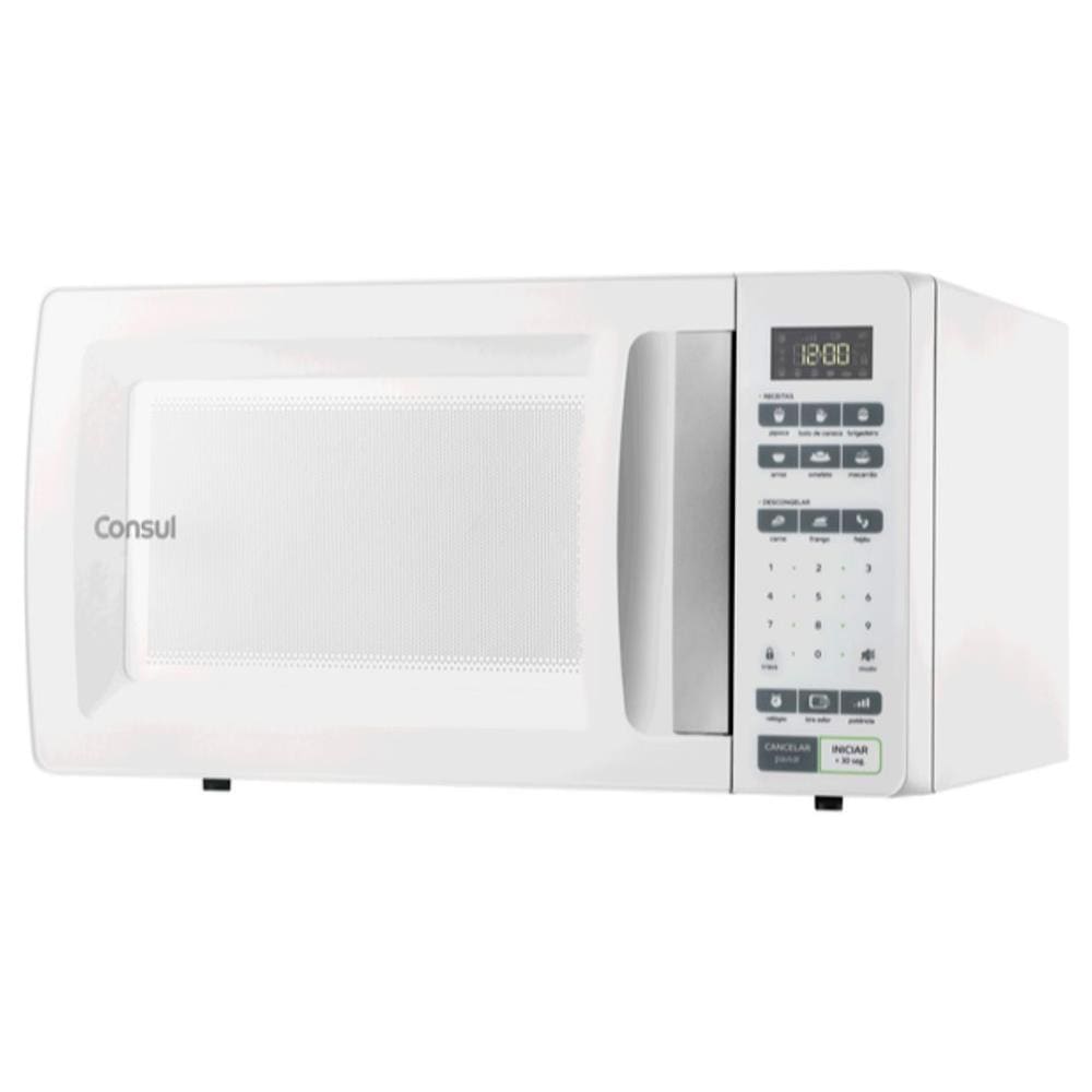 Forno de Micro-ondas Consul CMS45AB com Função Descongelar Branco - 32 Litros