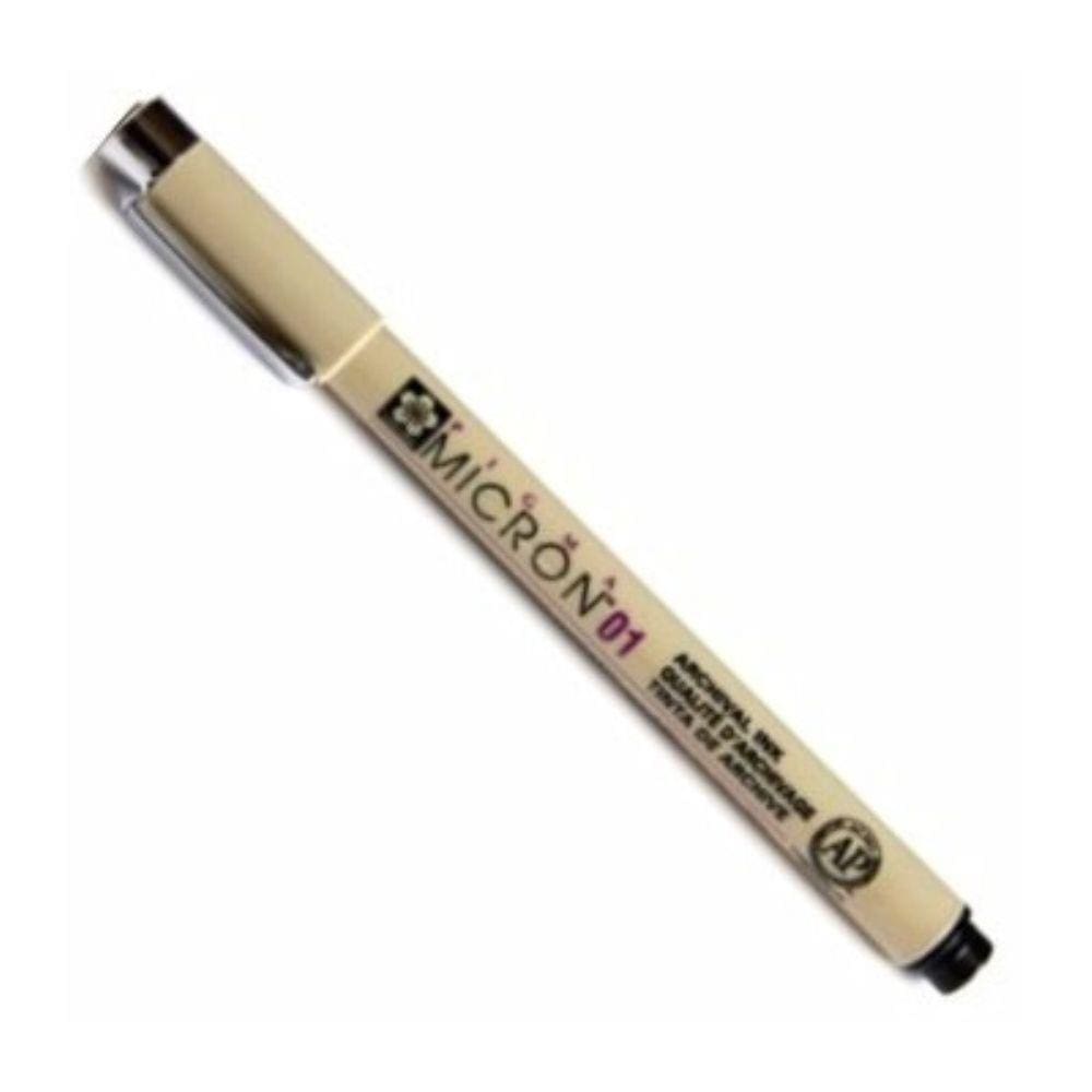 Sakura - Pigma Micron Nanquim 0.1mm - Preto