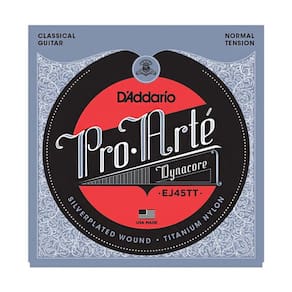Encordoamento para Violão Nylon D`addario EJ45 Médio Pro Arté