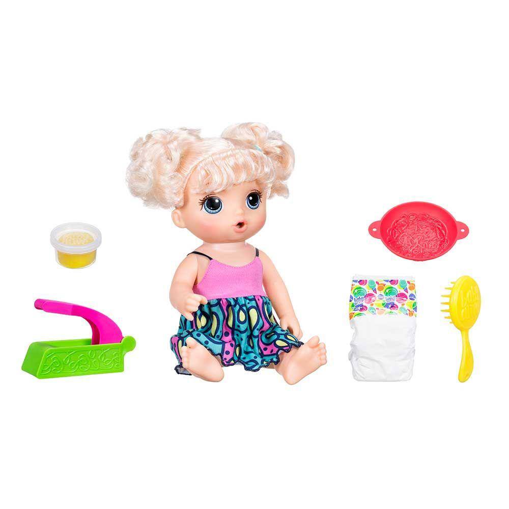 Boneca Baby Alive Sorvertinho Magico Loira Baby Alive Loira :  .com.br: Brinquedos e Jogos