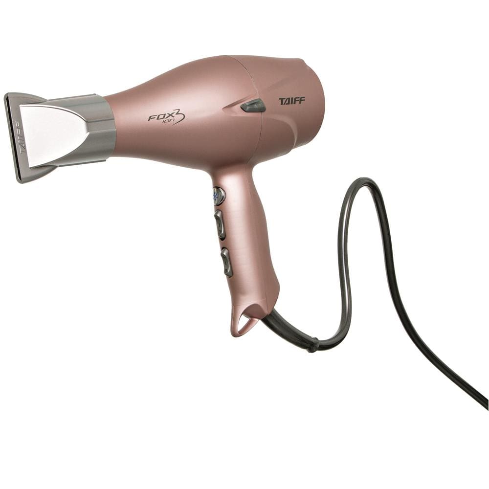 Secador de cabelo Taiff Diamante Fox Íon 3 soft rose 220V - 230V