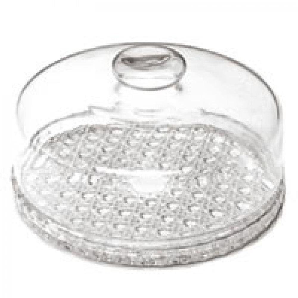 Queijeira Grande Colonial de Vidro diametro 20cms - Mistral