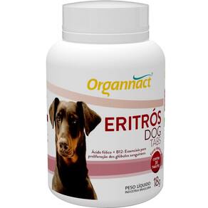 Suplemento Eritrós Dog Tabs Organnact 30 Unidades 18 gr