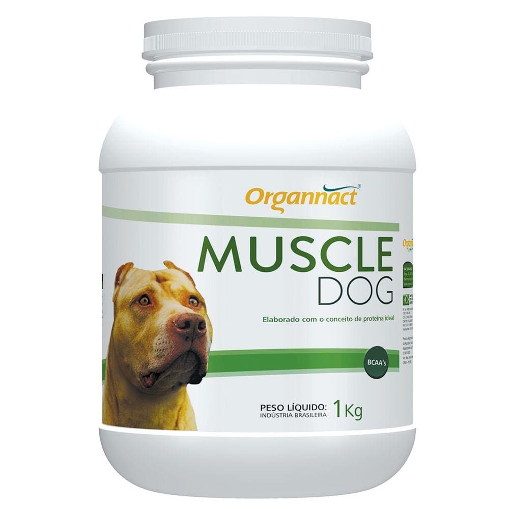 Suplemento Muscle Dog Organnact 1 kg