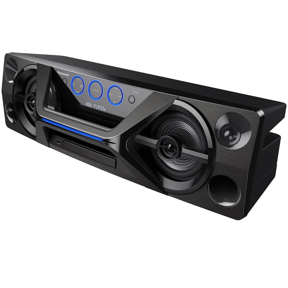 Mini System Panasonic SC-UA3LB-K com Bluetooth, Rádio | Casas Bahia