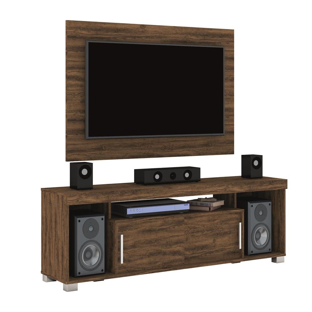 Rack com 2 Portas Para TV de 65” com Painel Madetec Pierre para TVs de até 50”