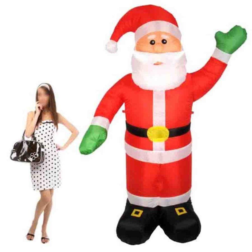 Papai Noel Inflavel 2,4 Metros Decoracao Natal Enfeite Natalino