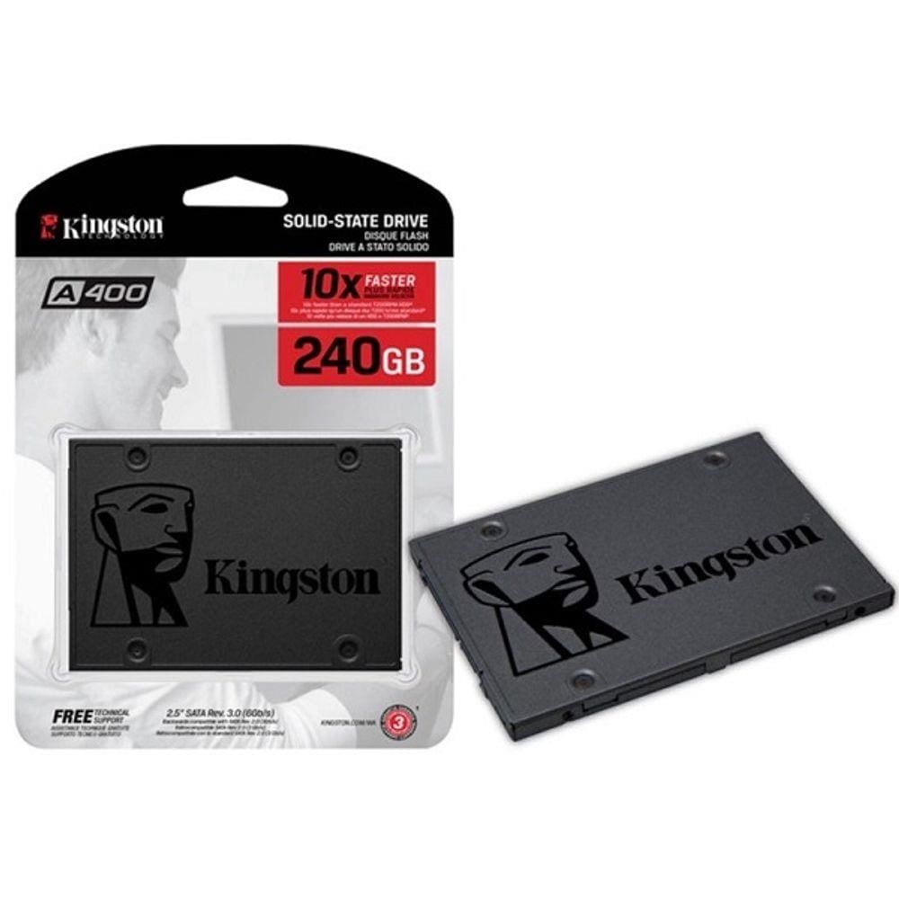 Hd Ssd 240gb Kingston 2.5 Sata Ill A400 - Sa400s37/240g