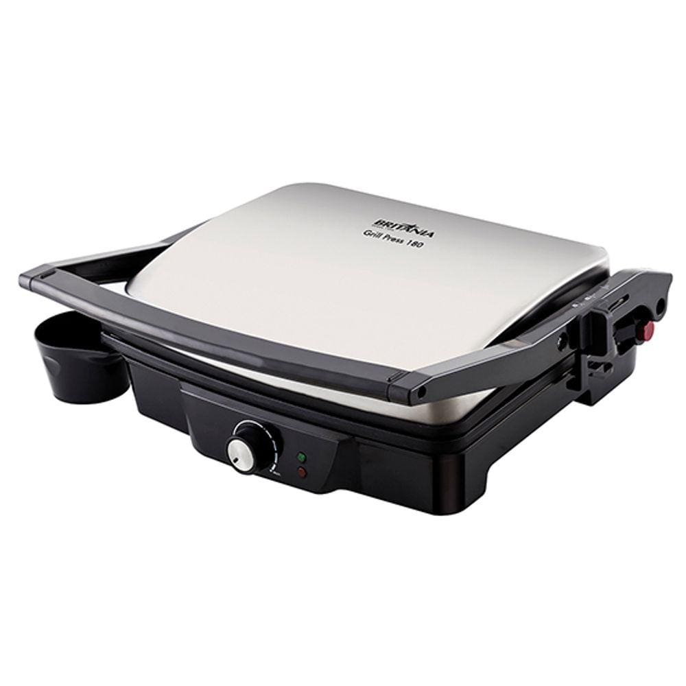 imagem-Grill Press 180 2 Coletores de Gordura Britânia - 110V