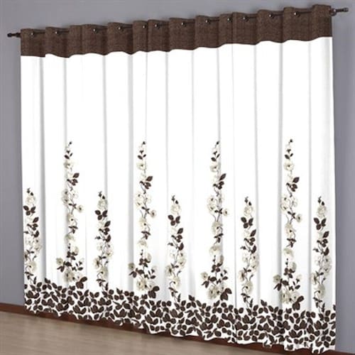Cortina para Varão Donna 300x240 cm Luxo Valência Menor preço em Cortina para Varão Donna 300x240 cm Luxo Valência