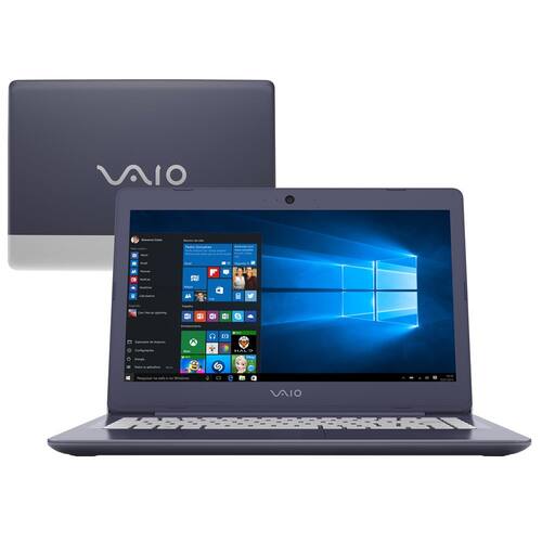 Notebook Vaio Core i3-6006U 4GB 1TB Tela 14” Windows 10 C14 VJC141F11X-B0111L Menor preço em Notebook Vaio Core i3-6006U 4GB 1TB Tela 14” Windows 10 C14 VJC141F11X-B0111L