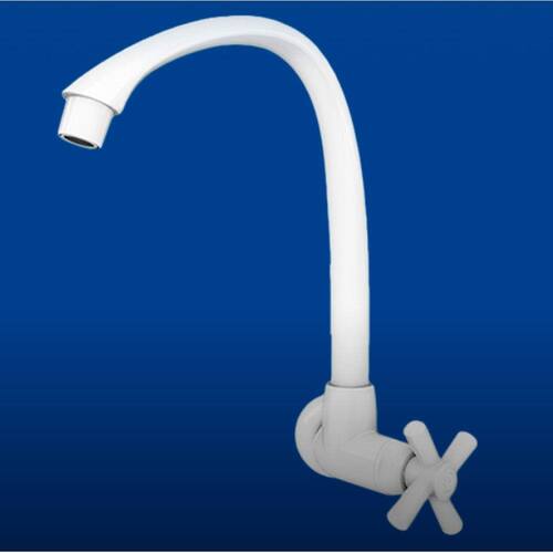 Torneira para Cozinha Parede Alta Bica Móvel Cross Branco Tigre 1/2" Menor preço em Torneira para Cozinha Parede Alta Bica Móvel Cross Branco Tigre 1/2"