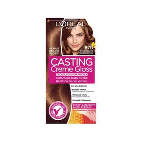 L`Oréal Casting Tintura Creme Gloss - 670 Chocolate com Pimenta