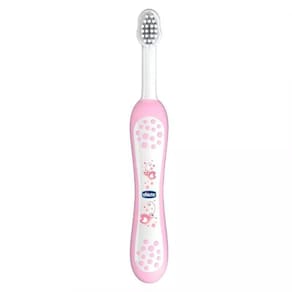 Escova De Dente 6 Meses Rosa Chicco