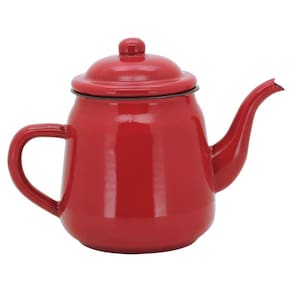 Bule Esmaltado Tradicional Vermelho 1700ml - Yazi