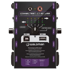Testador De Cabos Waldman Ct-8.1 Usb 8 Tipos De Conexão