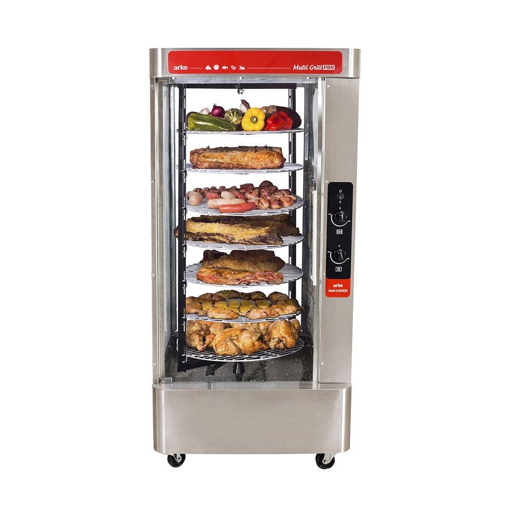Multi Grill Pro a Gás GLP 7 Grades Acendimento Automático - Arke