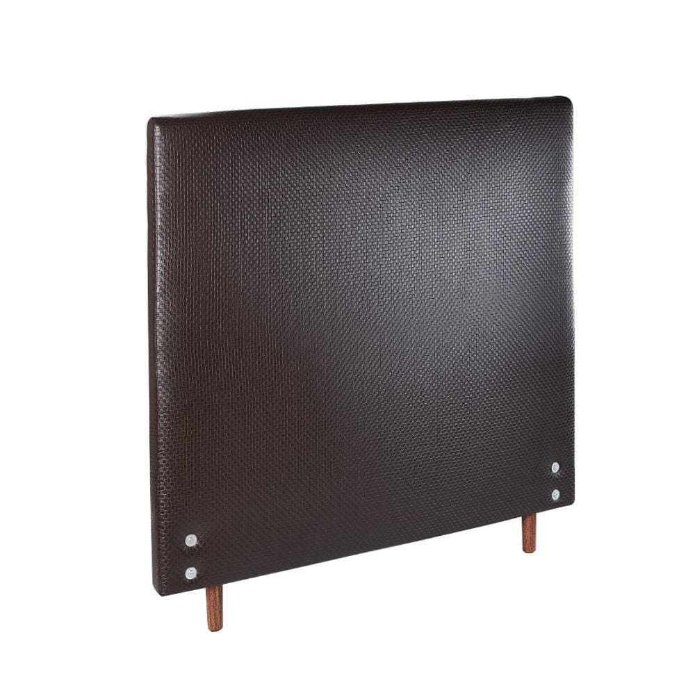 Cabeceira Estofada P/ Cama Box Solteirão 101cm Trama