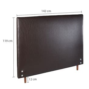 Cabeceira Estofada Para Cama Box Casal 142cm Trama
