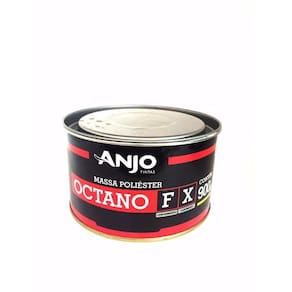 Massa Poliéster Anjo Octano 900g Automotiva Repintura