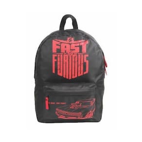 Mochila De Costas Juvenil Casual Velozes E Furiosos