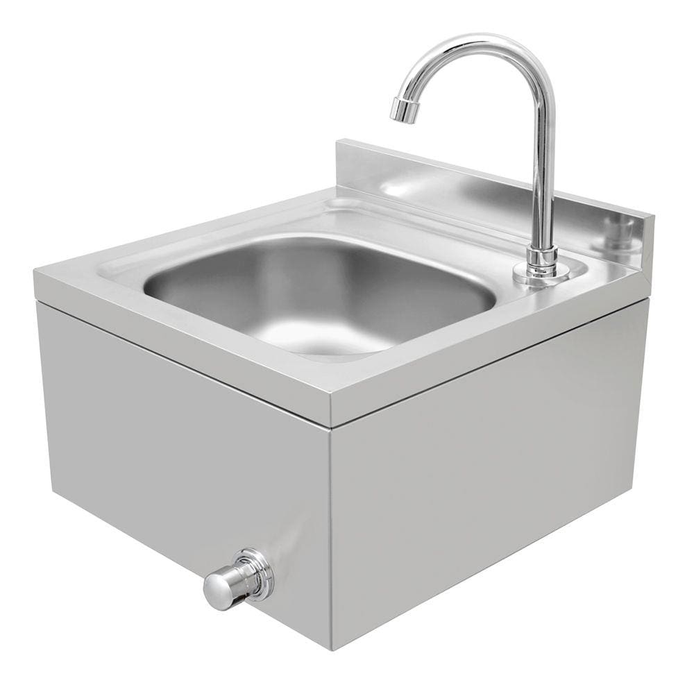 Lavatório Industrial de Parede em Aço Inox - Tramontina