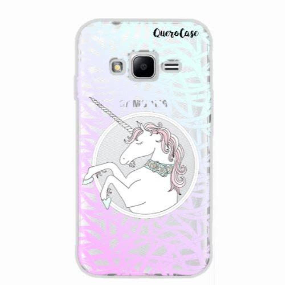 Capa para Galaxy J1 Mini Prime Unicórnio | Casas Bahia
