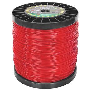 Bobina De Fio De Nylon 3,0 Mm - 372 M De Comprimento - Para Roçadeira Rc26B - Cor Vermelho