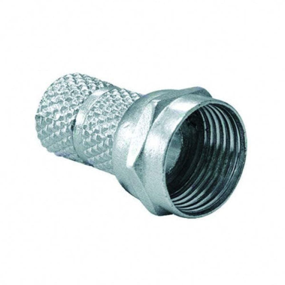 Conector F de Rosca RG59 Pacote com 100 peças