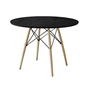 Mesa de Jantar Redonda Eiffel Wood 90 cm