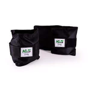 Kit Caneleira Tornozeleira De Peso 2kg 3kg 5kg Fixpor fechos de contato