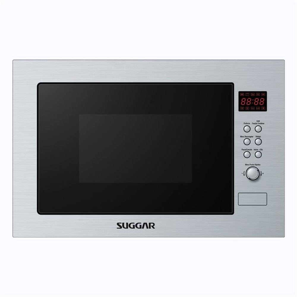 Microondas de Embutir 25 Litros Inox Suggar - 110V