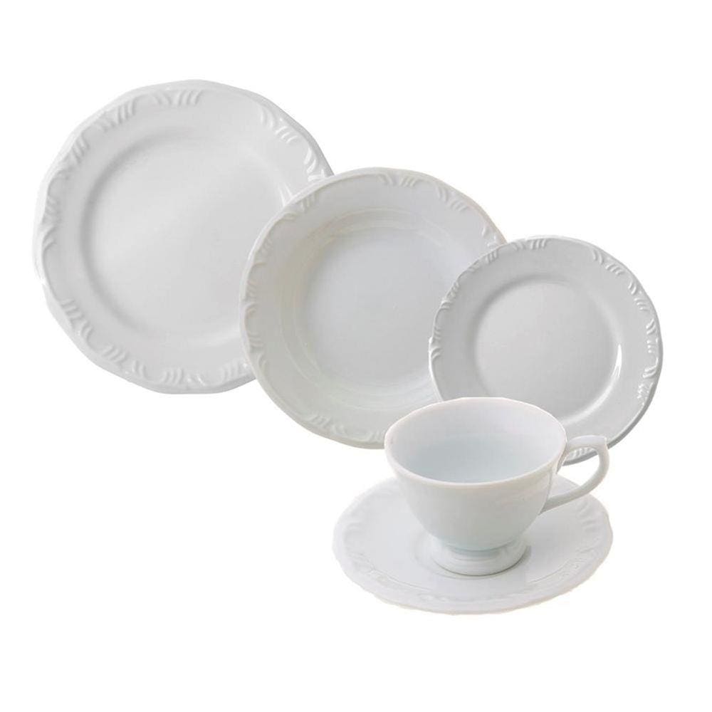 Aparelho de Jantar Porcelana Schmidt 41 Peças - Dec. Cebolinha