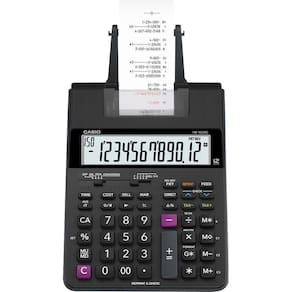 Calculadora com Bobina 12 Dígitos Bivolt HR100RC Preta CASIO