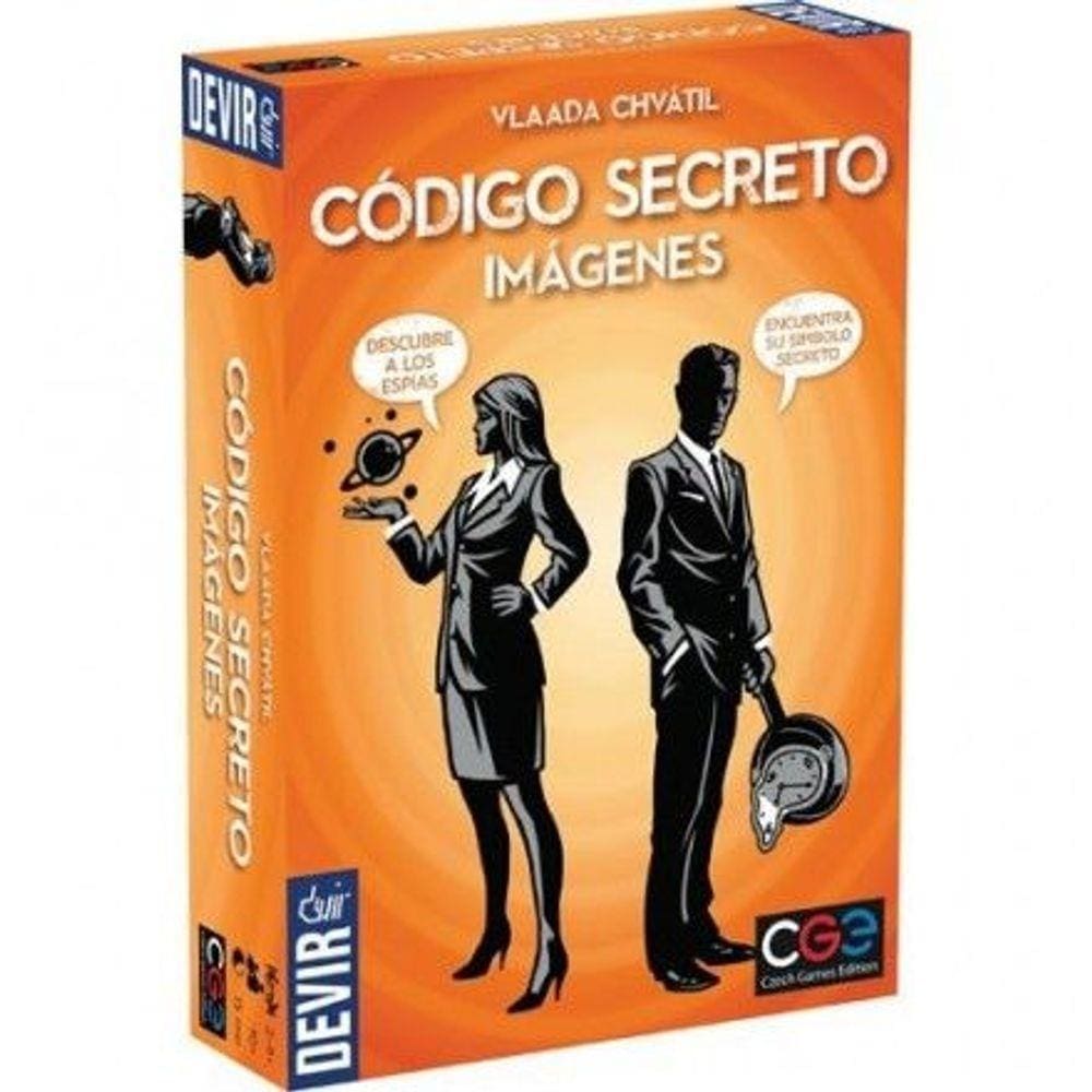 Código Secreto Imagens Jogo de Cartas Devir BGCOSEIM