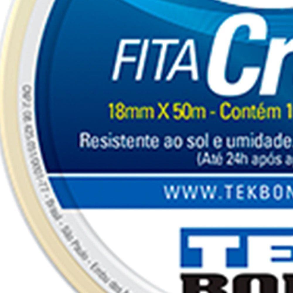 Fita Crepe 18mm x 50m-TEKBOND-21111018500