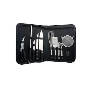 Kit para Churrasco com Estojo em Nylon - 10 Peças