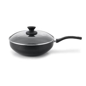 Frigideira de alumínio Wok 28 C Tampa Vidro Bella - MFL67828 - Multiflon