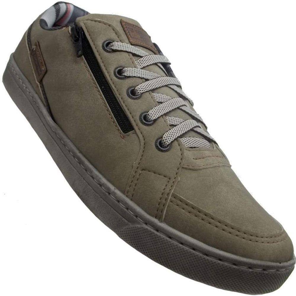 Sapatênis Sport Fire Casual Masculino - 42 - MARROM CHOCOLATE