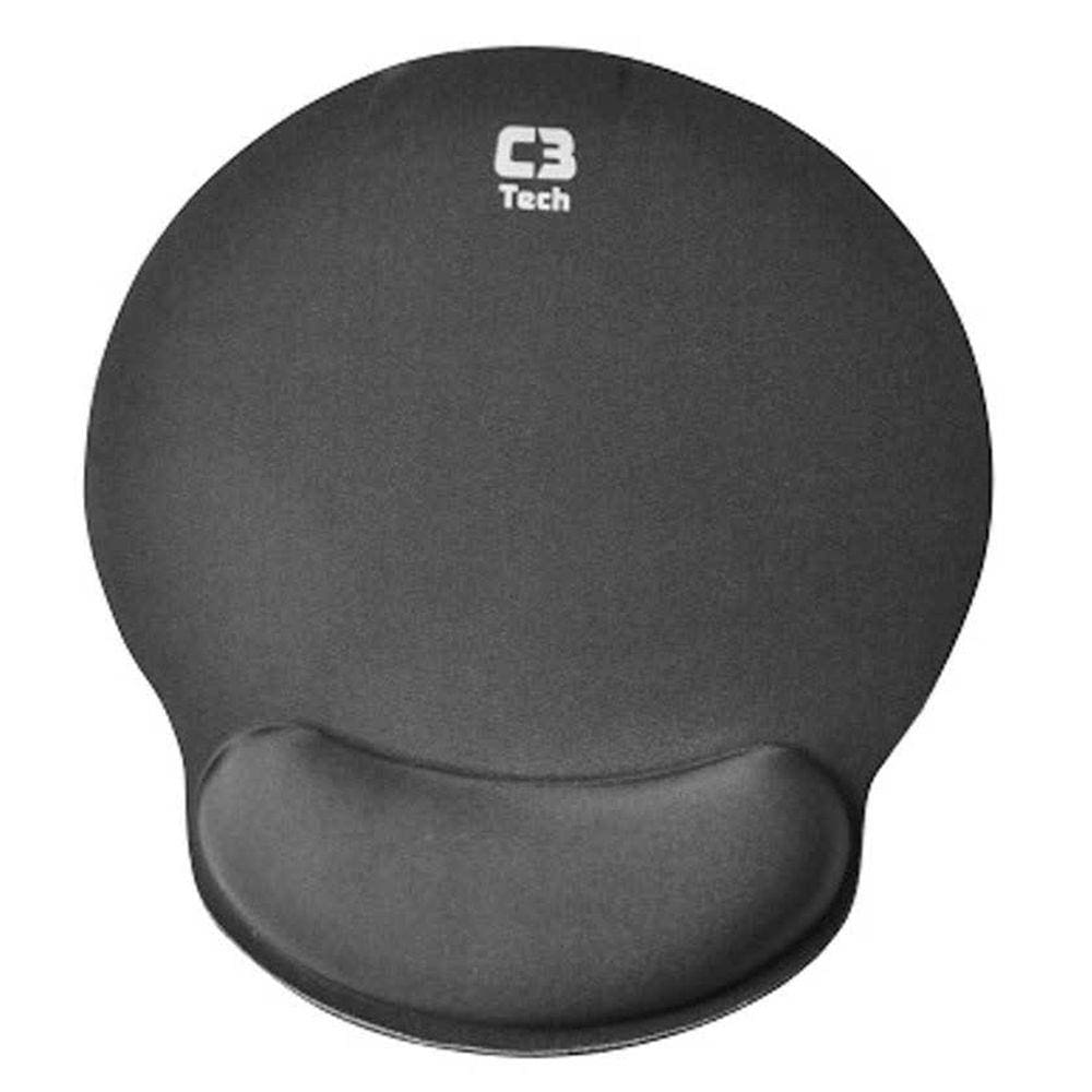Mouse pad c apoio punho em gel preto klh 3093f app tech Black Friday